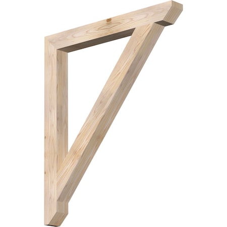 Traditional Slat Smooth Bracket, Douglas Fir, 3 1/2W X 34D X 40H